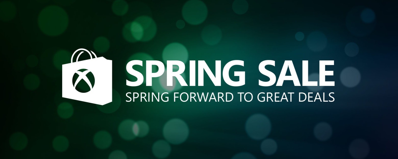 Spring Sale up now on XBOX store