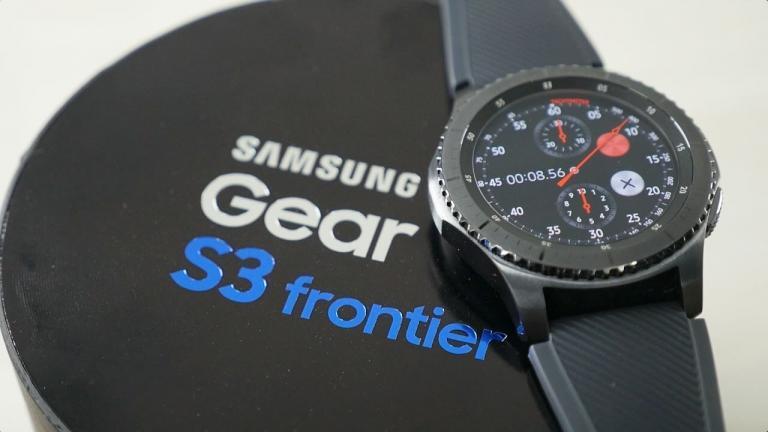 gear s3 frontier running apps