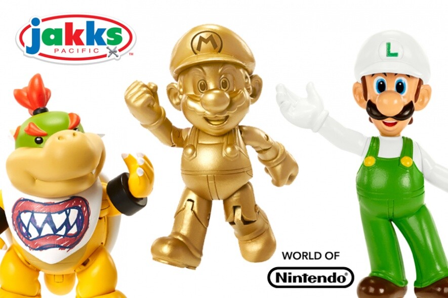 Super Mario Is King at JAKKS Pacific