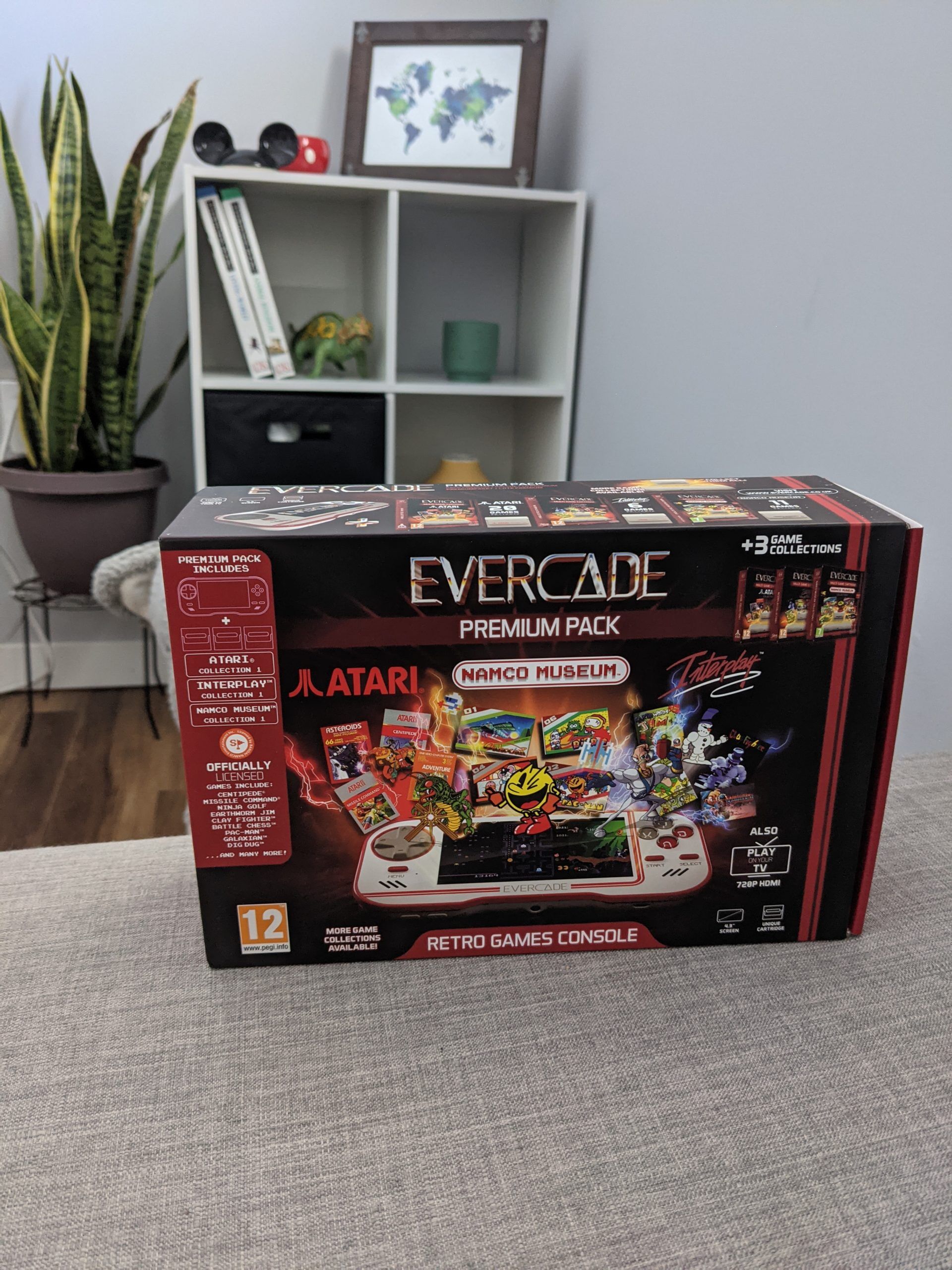 blaze evercade retro handheld console