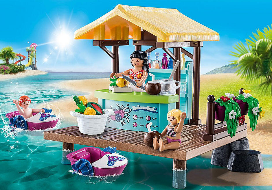 Playmobil,DESSERT SCENE,WELL,WATER BUCKET,PLANTS,PALM TREE 